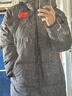 LI-NING李寧長(cháng)款羽絨服國旗款男子2025冬季新款鴨絨加厚防寒外套AYMV137 中長(cháng)款黑色 2025新款升級 L 曬單實(shí)拍圖