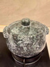 食源生墨脫石鍋西藏特產(chǎn)天然皂石純手工小奶鍋燉湯不粘鍋煲湯養(yǎng)生石鍋雞 圓肚鍋直徑24高15.5用2-5人 4L 曬單實拍圖