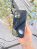 俏皮畫(huà)適用蘋(píng)果15手機殼鏡頭全包防摔液態(tài)玻璃iPhone14promax新款水墨文藝風(fēng)格潮流時(shí)尚保護套男女款 風(fēng)信色 iPhone15 曬單實(shí)拍圖