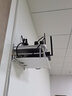格拉菲亞免打孔機頂盒置物架路由器墻面擱架墻上托架支架投影儀掛墻攝像頭 雙層大號（免打孔、打孔均可) 曬單實拍圖