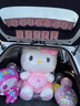 吉吉熊hellokitty凱蒂kt貓公仔玩偶貓咪毛絨玩具抱枕情人節女友生日禮物 粉色天使kt貓 100cm（+25cm） 曬單實(shí)拍圖