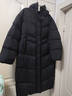 ONLY冬季90白鴨絨簡(jiǎn)約百搭寬松長(cháng)款羽絨服女|124412004 H1Z 黑色 L 170/88A 曬單實(shí)拍圖