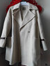AMII女裝2026春季新款羊毛呢大衣中長(cháng)翻領(lǐng)配腰帶插肩袖雙面呢 白貓灰 M (160) 曬單實(shí)拍圖