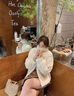 艾柔丹AIROUDAN輕奢女裝仿羊羔毛外套女秋冬季加厚小個子寬松毛茸衣服 白色Yiziling S 曬單實拍圖
