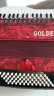 金杯手风琴格兰德巴扬60/96/120贝斯回声琴成人 儿童入门初学专业演奏 60贝司 红色 JH2011+礼包 实拍图