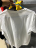 NASADKGM短袖t恤男夏季新款潮牌多啦A夢(mèng)短袖男女情侶裝超火叮當貓潮體恤 白色 XL （建議130-145斤） 曬單實(shí)拍圖