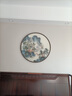 禮御友嘉新中式蘇繡成品掛畫(huà)山水風(fēng)景純手工刺繡畫(huà)客廳玄關(guān)臥室高端裝飾畫(huà) 世外桃園(80*80cm) 曬單實(shí)拍圖