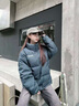 LEMANISMlemanism三防黑色色服男女輕薄冬季情侶短款保暖外套加厚面包 墨綠色 M 曬單實拍圖