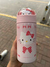 Hellokitty 凱蒂貓3D公仔保溫杯情侶小學(xué)生上學(xué)專用便攜304不銹鋼可愛 公仔杯-凱蒂貓粉色 350ml 曬單實(shí)拍圖
