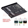 CableCC雙NGFF轉(zhuǎn)SATA3.0轉(zhuǎn)接卡帶usb3.0雙接口硬盤盒雙MSATA轉(zhuǎn)SATA硬盤盒轉(zhuǎn)USB連接線 NGFF+MSATA轉(zhuǎn)SATA 轉(zhuǎn)接器 曬單實拍圖