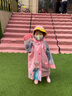 迪士尼兒童雨衣雨鞋套裝女童冰雪公主帶書包位雨披雨靴小學(xué)生新款水鞋 冰雪粉色套裝 27碼 雨鞋27碼/雨衣M碼 曬單實(shí)拍圖