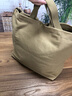 BOYCLN 帆布包女 超輕便手提單肩斜挎包休閑大容量托特包輕奢小眾通勤包 復古卡其(肩帶升級調節扣) 曬單實(shí)拍圖