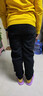 夢(mèng)想邦尼男童褲子春秋裝寬松運動(dòng)褲中大童男孩外穿長(cháng)褲兒童休閑彈力衛褲潮 1509款-黑色【春秋單褲】 160 曬單實(shí)拍圖