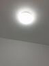 雷士（NVC）LED臥室吸頂燈 房間燈餐廳燈現(xiàn)代簡約主臥次臥室燈具燈飾大氣百搭 白玉6W單色 曬單實拍圖