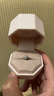 鉆石世家浪漫愛18K金鉆石戒指 車花顯鉆群鑲求婚結(jié)婚鉆戒 生日紀(jì)念日禮物 主石8分I-J 13號(hào) 曬單實(shí)拍圖