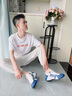 VCSV高端品牌男鞋百搭運(yùn)動鞋男士增高鞋男夏季新款網(wǎng)面透氣休閑鞋子男 黑色 【網(wǎng)面款】 41 曬單實(shí)拍圖