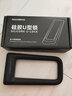 洛克兄弟（ROCKBROS） 自行車(chē)鎖硅膠U型鎖抗液壓剪摩托車(chē)電動(dòng)車(chē)防盜鎖U形單車(chē)鎖 黑色硅膠包裹+1.2米加長(cháng)鋼纜+3把鑰匙+車(chē)架1個(gè) 曬單實(shí)拍圖