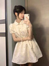 哥瑞美法式小香風(fēng)可愛仙女束腰裙子女2025夏季新款茶歇甜美少女感連衣裙 圖片色 L 【體重100-120】 曬單實(shí)拍圖