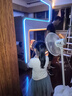 蘇圖簡(jiǎn)約小戶(hù)型上下鋪雙層兒童懸浮床感高護欄互不打擾高低子母組合床 高低床+雙書(shū)架+梯柜+窗簾 1350*2000 曬單實(shí)拍圖