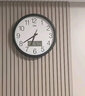 康巴絲（Compas） 智能電波鐘創(chuàng)意夜光液晶日歷掛鐘鐘表客廳多款鐘面金屬電波鐘表 液晶2037款黑色 35cm 14英寸 曬單實(shí)拍圖