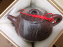 暢陶宜興紫砂泡茶壺原礦沉香段泥傳統全手工景舟石瓢壺李新生 300cc 單壺禮盒裝·贈養壺巾 300ml 曬單實(shí)拍圖