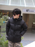 羅蒙【高充絨面包服】加厚羽絨服男秋冬新款戶外防寒保暖羽絨外套男 3Y010808藍(lán)色【連帽不可拆】 175 （建議120-135斤） 曬單實拍圖
