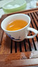 有耳茶杯主人杯品茗杯陶瓷白瓷青花功夫茶具套裝帶把手柄杯子家用 青花荷花 170ml 曬單實拍圖