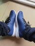 鴻星爾克男鞋運動(dòng)鞋秋冬季皮革面防水輕便休閑男士百搭耐磨慢跑步鞋子男 墨水藍 41 曬單實(shí)拍圖