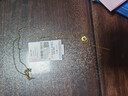百泰首飾（BATAR JEWELLERY）生日禮物黃金項鏈女足金套鏈幾何5G小方塊Y形墜子配金項鏈 3.08g 曬單實拍圖