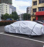 晉御滋哈弗h2車衣專用全車罩加厚牛津布遮陽防雨水防冰雹防雪霜汽車外套 14-18款哈弗h2防風防塵車衣 四季通用 防曬防雨 不傷車漆 曬單實拍圖