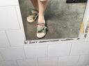 GUQIAN涼鞋女夏季2025新款ins潮配裙子厚底仙女學(xué)生增高羅馬兩穿涼拖鞋 綠色 37 (235mm) 曬單實(shí)拍圖