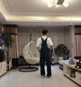 迪伽達牛仔褲男春秋新款背帶美式復古情侶寬松直筒顯瘦基礎簡約百搭 HYXS-S02藍色 XL 曬單實拍圖