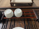 金灶（KAMJOVE）黑檀木花梨木杯架實(shí)木茶道配件茶盤(pán)茶海擺件功夫茶具架子 黑檀木、花梨木杯架（大款） 曬單實(shí)拍圖