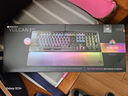 冰豹 ROCCAT瓦肯二代VULCAN II光軸游戲機械鍵盤(pán)電腦筆記本吃雞電競鍵盤(pán)外接鍵盤(pán) 旗艦版MAX-黑藍色(104鍵RGB)線(xiàn)性光軸 曬單實(shí)拍圖