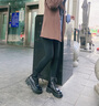 達(dá)芙妮（DAPHNE）雪地靴女冬季2024年新款棉靴加絨加厚馬丁靴皮毛一體靴子 棕色-長毛絨 37標(biāo)準(zhǔn)碼 曬單實(shí)拍圖