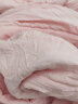 七采雏菊纯棉月子服春秋孕妇睡衣三件套外穿哺乳衣喂奶衣哺乳孕妇装家居服 82212粉色 三件套月子服 XXL码（150-175斤内合适） 实拍图