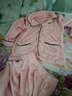 瓊瑛 睡衣女秋冬加厚法蘭絨兩件套情侶睡衣男家居服套裝 QY520A-女款粉色 L 曬單實(shí)拍圖
