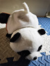 紡寵園可愛(ài)翻轉熊貓變身小熊貓公仔玩偶毛絨玩具趣味娃娃女生兒童節禮物 棕色變黑白色 35cm 曬單實(shí)拍圖