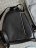 鋼琴師真皮雙肩包女2026新款頭層牛皮軟皮簡(jiǎn)約旅游時(shí)尚皮質(zhì)洋氣女士背包 黑色頭層牛皮 曬單實(shí)拍圖