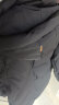 鸭鸭（YAYA）鹅绒羽绒服男中长款2023年冬季新款时尚休闲加厚连帽保暖外套QZ 黑色 185/100A（XXL） 晒单实拍图