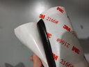 3M2166防水膠泥密封膠泥黑色家用填充防水防霉空調孔家裝汽車(chē)堵洞  63.5MM*0.6M*1卷 曬單實(shí)拍圖