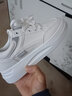 依百代（yibaidai）板鞋女小白鞋百搭休閑鞋板鞋子女2025新款秋季ins潮透氣百搭女鞋 白色 軟噗噗-升級版 38 標準尺碼 曬單實(shí)拍圖
