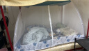 南极人A类帐纱家用 蒙古包蚊帐 双开门1.5*2米床【免安装 加密网眼】 实拍图