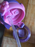 迪士尼（Disney）儿童水杯吸管防摔宝宝便携夏季幼儿园Tritan水杯带背带家用 苏菲亚 350ml 【吸管杯】 实拍图