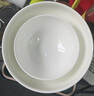LONGCHANG隆昌唐山骨瓷香榭麗舍碗飯碗面碗家用碗碟盤(pán)喬遷餐具歐式碗盤(pán)套裝 4.5英寸澳碗【一個(gè)裝】 曬單實(shí)拍圖