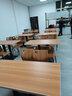 德睿聚快餐桌椅食堂餐廳桌椅小吃店桌椅 面館餐桌椅奶茶店咖啡廳桌椅 120*60一桌四椅 曬單實(shí)拍圖