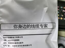 NFHK 顯卡轉接線DMS-59pin LFH轉接頭DVI 59針公轉DVI母 VGA母HDMI母 黑色HDMI 0.04m 曬單實拍圖
