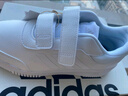 adidas阿迪達斯童鞋兒童休閑鞋春夏男童女童魔術(shù)貼運動(dòng)鞋小白鞋GW1987 曬單實(shí)拍圖