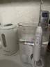 飞利浦（PHILIPS）家用台式冲牙器洗牙器台式家用四向水流科技4种洁齿模式 礼物水魔方白色HX3911/41 实拍图