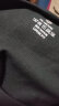 京东京造【重磅小白T】潮流净色多色圆领t恤男夏短袖打底T 黑色 XXL 实拍图